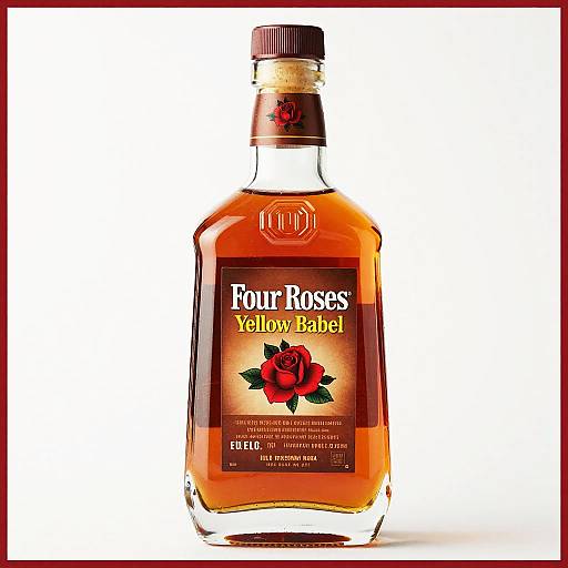 Four Roses Yellow Label Bourbon Bottle
