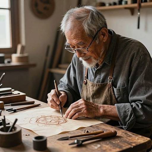 Wise Artisan Crafting Masterful Designs