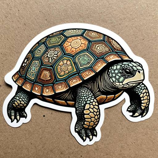 Whimsical Gentle Giant Turtle Art
