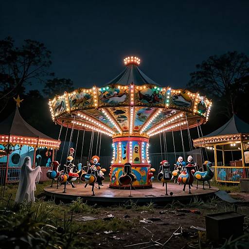 Supernatural Abandoned Carnival Horror