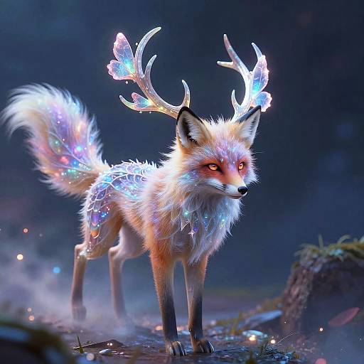 Radiant Phantasmagoric Fox-Spirit