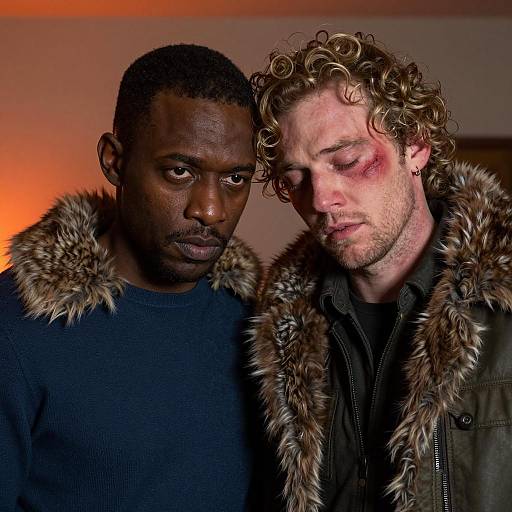 Emotional Encounter in Dim Lighting