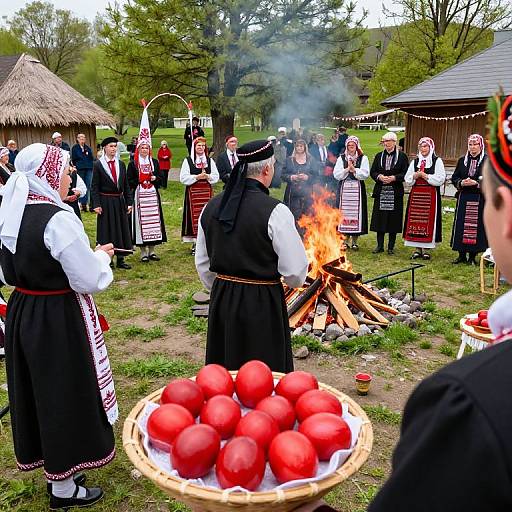 Orthodox Easter Outdoor Celebration