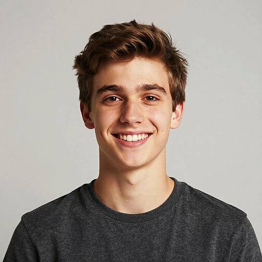 Friendly Young Man Portrait