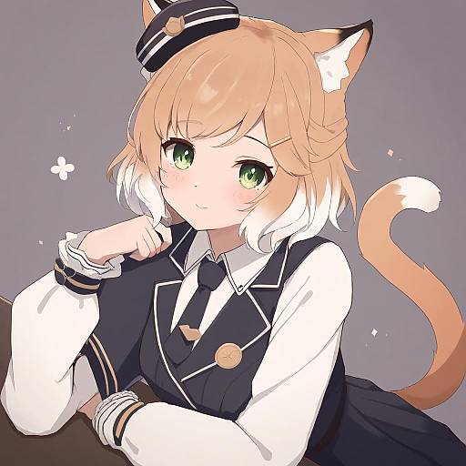 Illustration of Mousse (arknights), arknights in the style of Hinata (user rjkt4745)