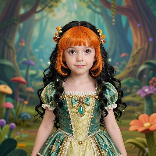 Whimsical Fairy Tale Character Portrait