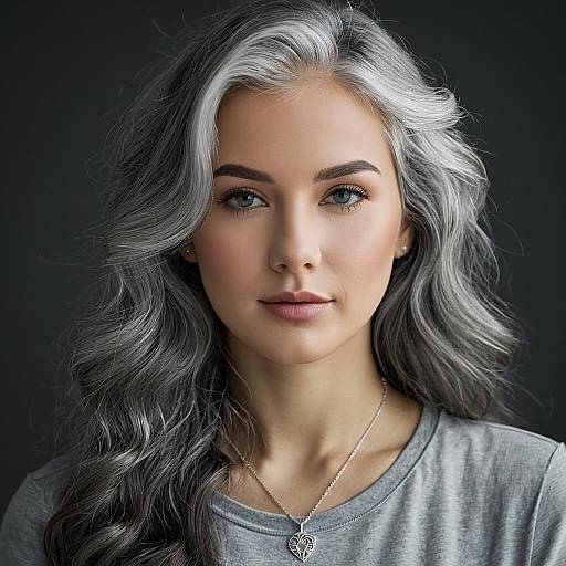 Stylish Portrait of a Young Woman