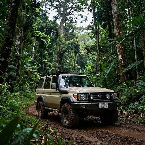 Rugged Landcruiser Off-Road Adventure