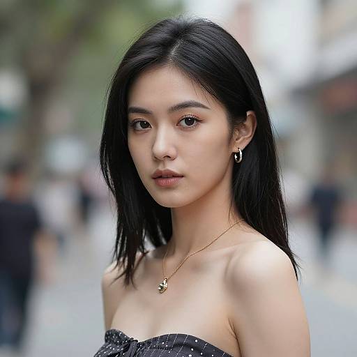 Modern Reception Hairstyle Portrait