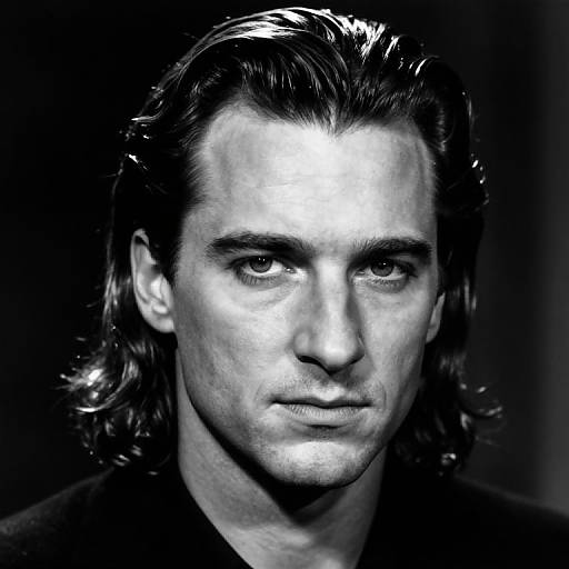 Toby Maguire Noir Portrait