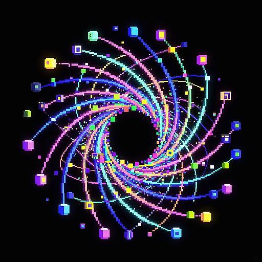 Retro Sci-Fi Pixel Art Diffusion