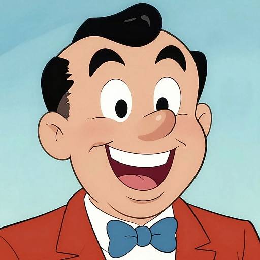 Playful Bob Hope Cartoon Caricature