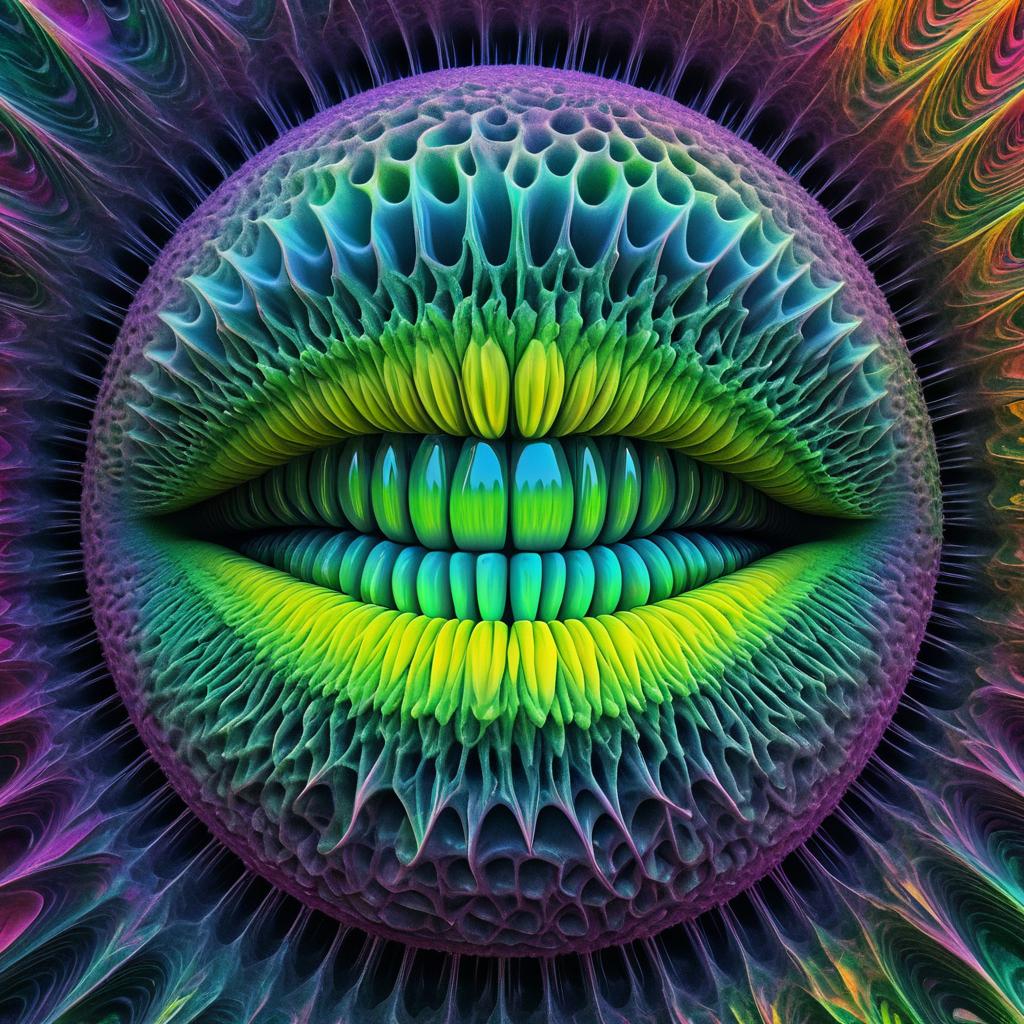 Surreal Hyper-Realistic Psychedelic Entity