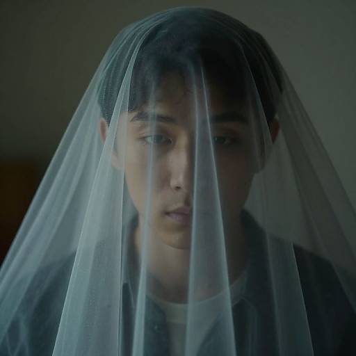 Man's Introspective Gaze of Transformation