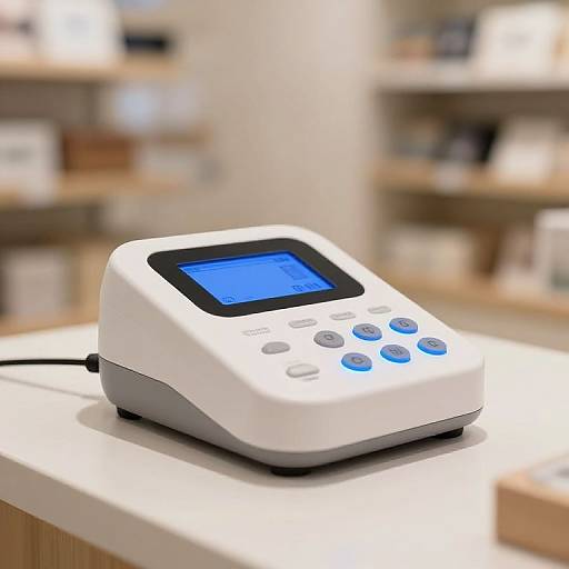 Moderna Registradora Minimalista Futurista