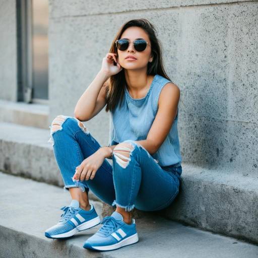 Young Woman Sitting on Concrete Ledge