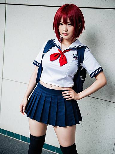 Cosplay photo of aizawa tomo. Costume clothes