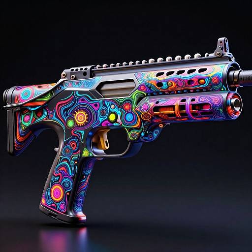 Hyper-Realistic Psychedelic Acid Blaster