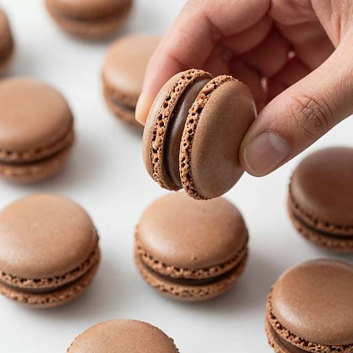 Chocolate French Macarons Recipe