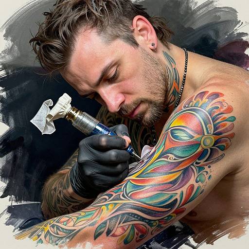 Impressionist-Hyperrealist Tattoo Artist