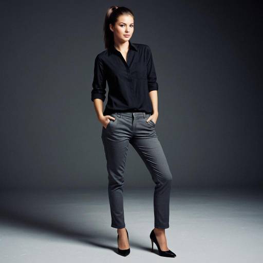 Stylish Solo Outfit: Black and Grey Look