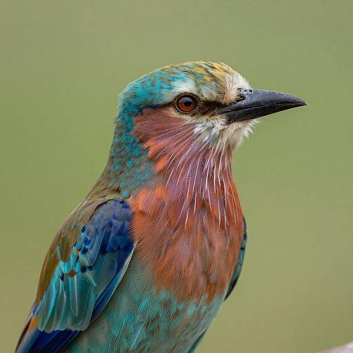 Vibrant Close-Up of Colorful Bird