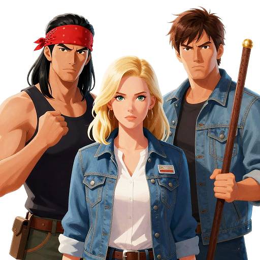 Dynamic Trio with Bold Expressions