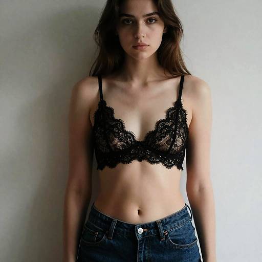 Analog Style Shy Girl Portrait