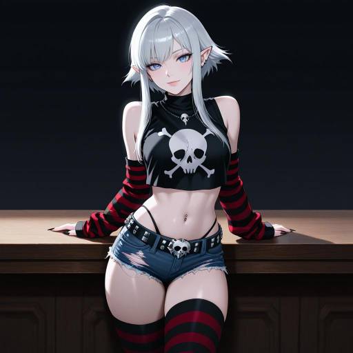 Mysterious Vampire in Gothic Fashion Mysterious Vampire in Gothic Fashion