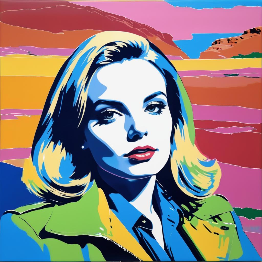 Pop Art Interpretation of Petra