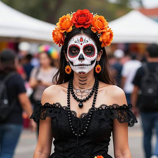Day of the Dead Woman Cosplay