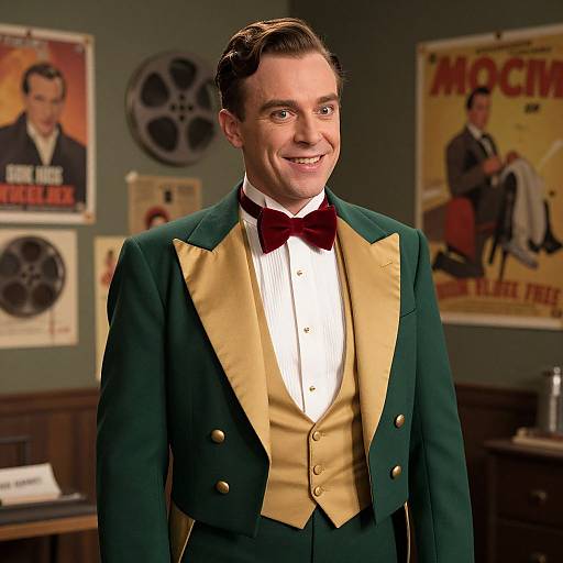 Vintage Gaston in 1930s Studio