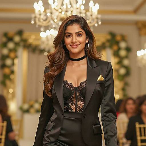 Elegant Year-End Function Attire Photography