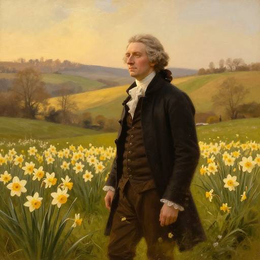 Wordsworth in Serene English Countryside