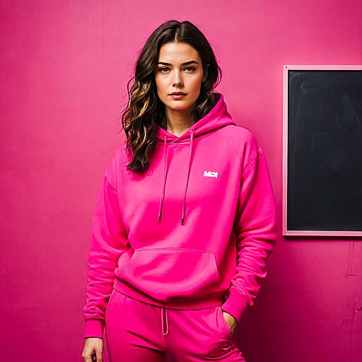 Vibrant Athletic Style with Nostalgic Flair