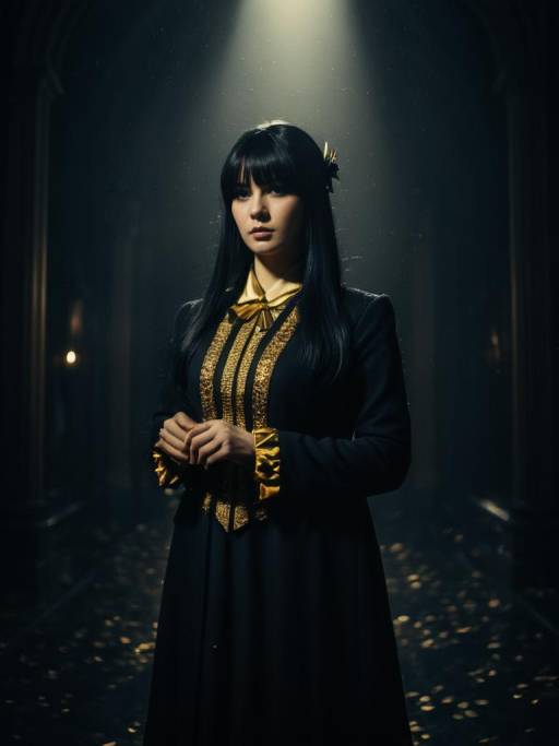 Woman in Mavis Vermillion Cosplay Costume