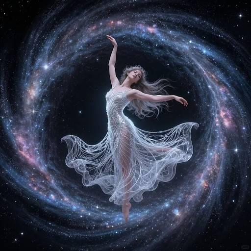 Celestial Art Nouveau Enchantress Dance