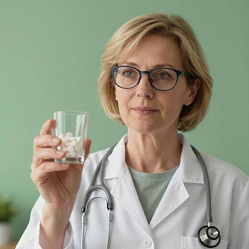 Portrait of a Middle-Aged Female Doctor