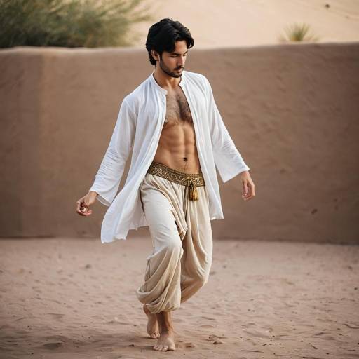Middle Eastern Inspired Dancing Boy Cosplay