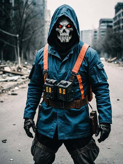 Realistic Apocalypse Man Cosplay Costume