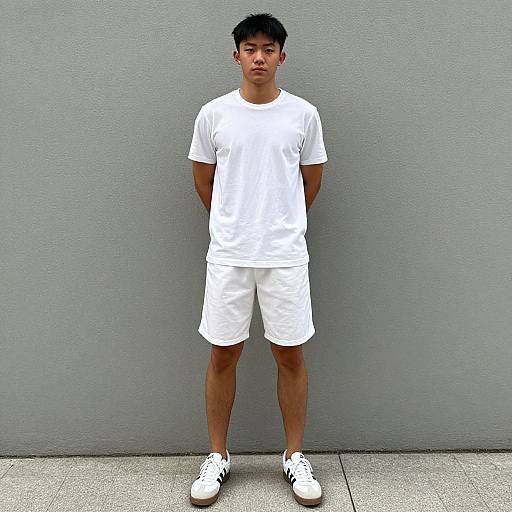 Realistic Casual Male in Shorts