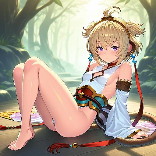 Illustration of Andira (granblue fantasy), granblue fantasy in the style of Homare (fool's art)