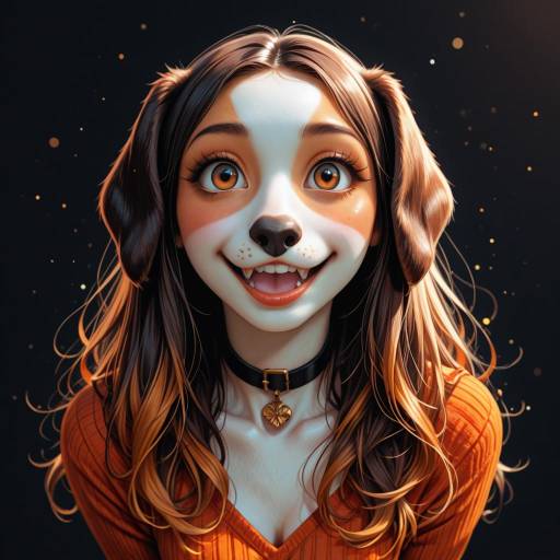 Vibrant Cartoon Dachshund Illustration