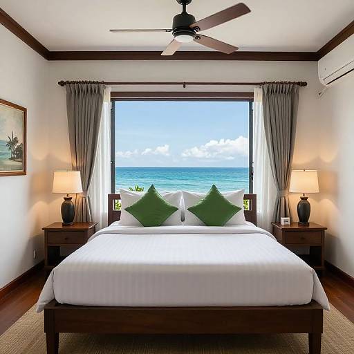 Serene Ocean View Bedroom in Phuket