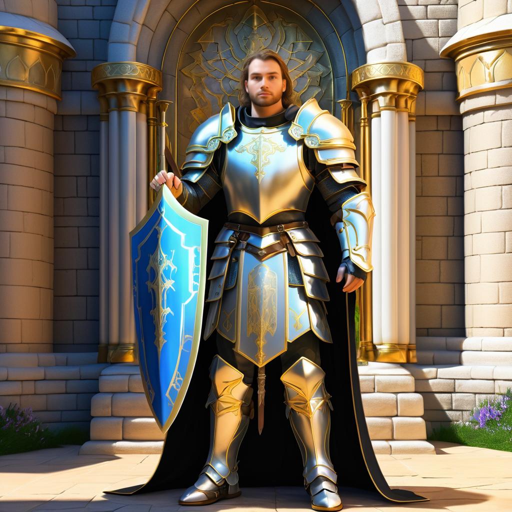 Heroic Paladin at Sacred Shrine