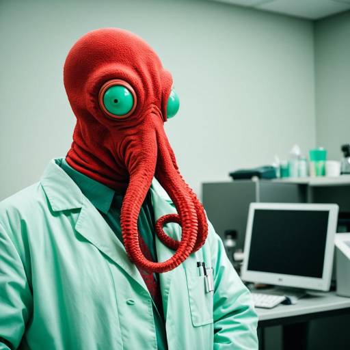 Cosplay of Dr Zoidberg in Lab Coat