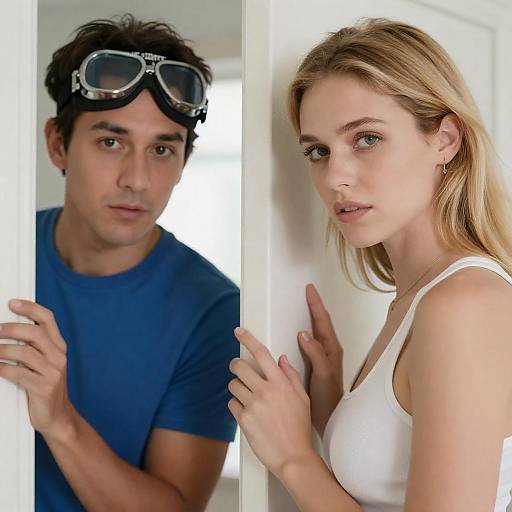 Intense Gaze of a Dynamic Duo