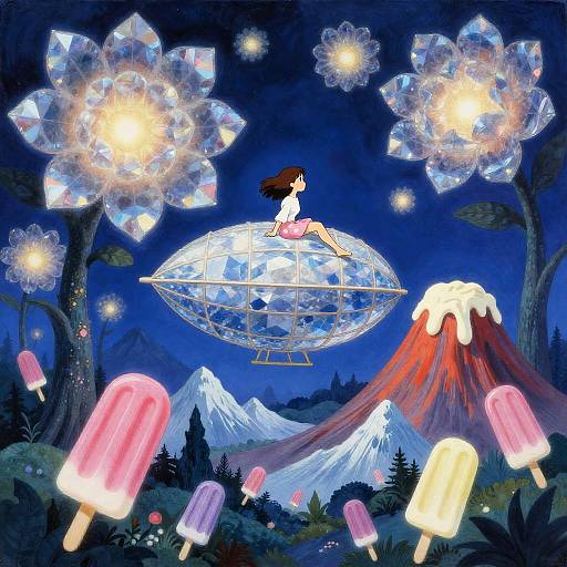 Surreal Crystal Fantasy Adventure