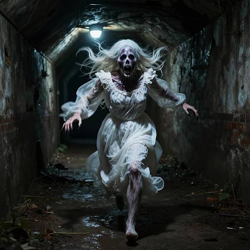 Terrifying Ghost Chase in Hell Tunnel