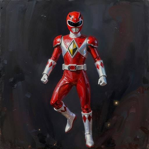 Elegant Acrylic Apothecary Portrait of Hero